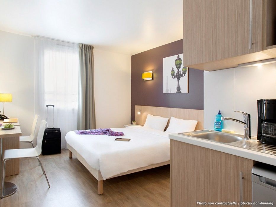 Aparthotel Adagio Access Paris Asnieres Exterior foto